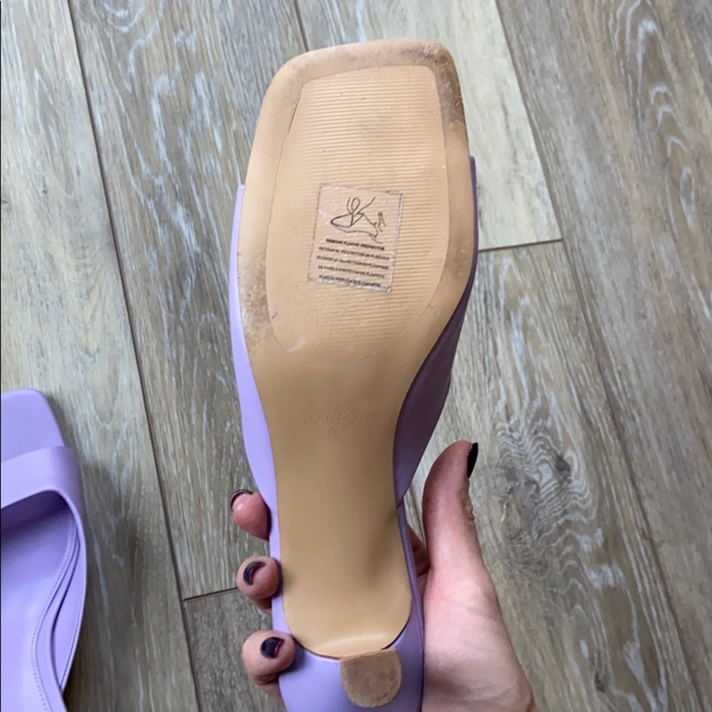 Super stylish mango high heel slides - Picture 2 of 3